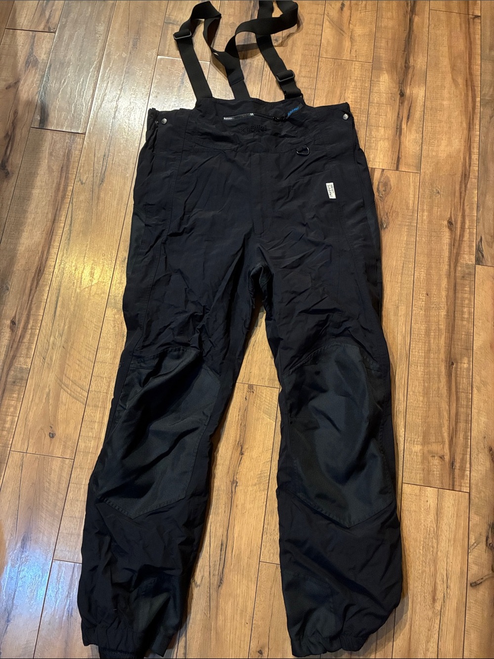 Men's Black Snow Schöffel ski bib pants GORTEX